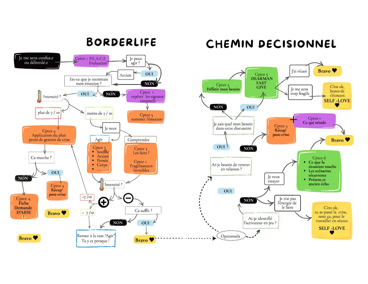 Chemin décisionnel Borderlife